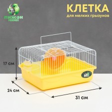 The cage for rodents 