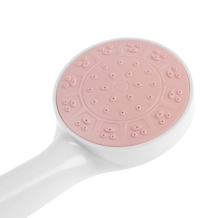 Showing watering can Zein Z0209, 1 mode, plastic, white color with a pink insert-4