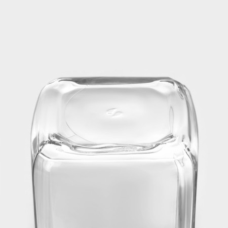 Bank for bulk products glass Cremlin 1.3 liters, with a lid-7