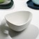 Ceramic non -standard ceramic inhabitant “White”, 15.5 x 14 cm, 650 ml, white color