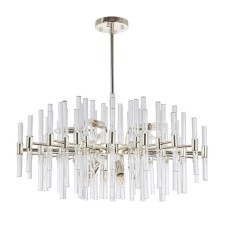 Chandelier on the rod Matilda A1064PL-12CC, E14, 12x40 W, 82x82x68 cm, chrome