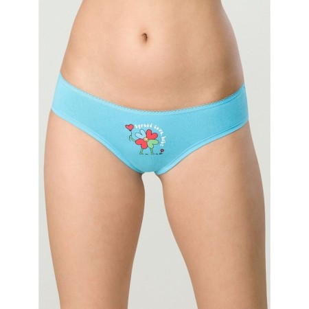 Women's underpants, size 48, blue color
