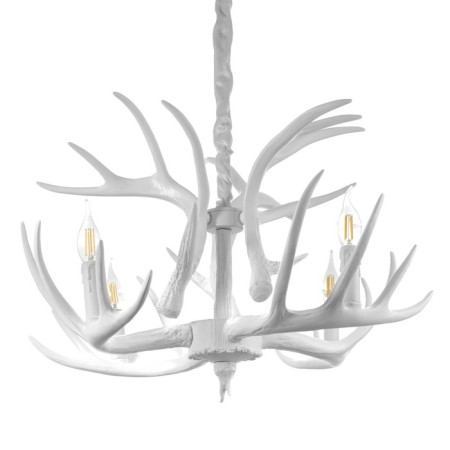 Caust "Horn" 4he14 40w is white 65x65x40-130 cm Bayerlux-1