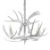 Caust "Horn" 4he14 40w is white 65x65x40-130 cm Bayerlux