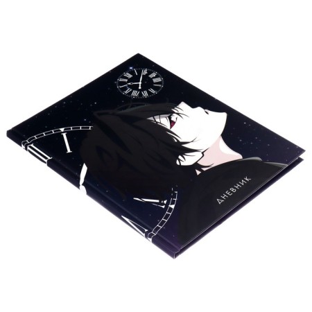 Diary for grades 1-4, "Anime. Man", solid cover 7BC, matte lamination, 48 sheets-1