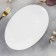 Oval porcelain oval porcelain olivia, d = 30.5 cm, white color