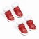 Shoes "Fun", set 4 pcs, 2 size, red