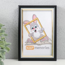 Photo frame plastic 10x15 cm, 227-197