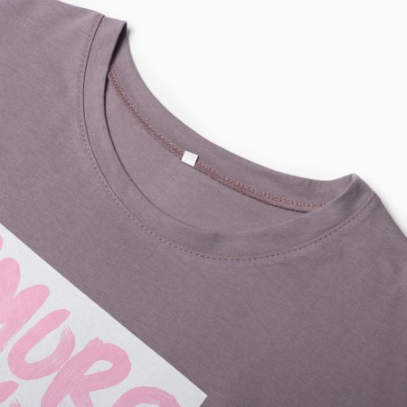 Night shirt female, lilac color, size 54-5