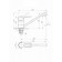 FAUZT FZS-805-129 kitchen mixer, single-leaf, pour length 220 mm, chrome