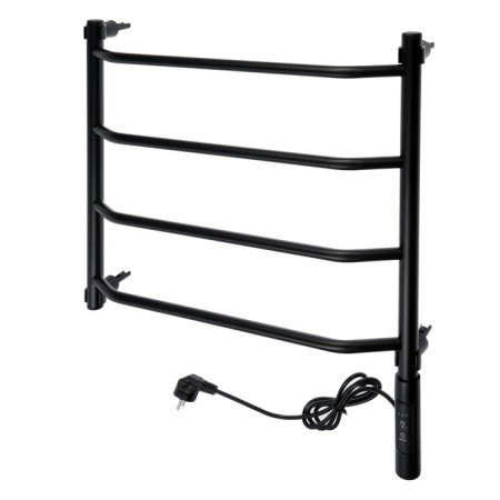 Electric towel Zein PE-05 "Victoria", 500x600 mm, 4 shift, dimmer, black-3