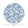 The tablecloth "Field of cornflowering", round, Saten, d = 150 cm