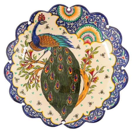 Largan Rishtan ceramics "Bird Bird", 41 cm, corrugated-1