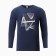 Male jumper, blue color, size 54