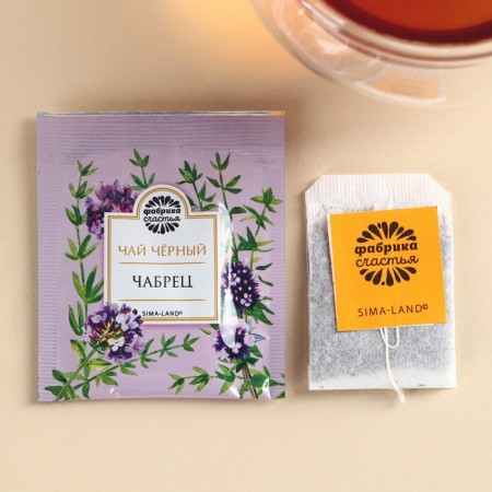 Tea bag in the Kraft Convert "pleasant tea party", taste: thyme, 1.8 g.-1