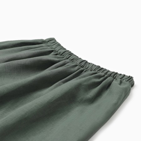 Women's pants minku: minku: safari color green, size 44-6