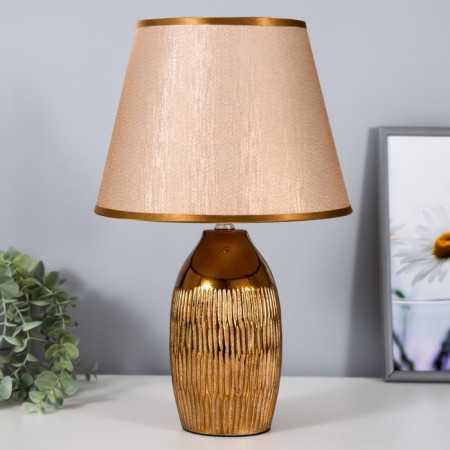 Celeste table lamp E14 40W Copper 22x22x28 cm Risalux