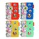 Notepad, A6, 100 liters, double spiral, 3 sections, plastic cover, mix