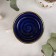 Ceramic mug "Marveza", 220 ml, white and blue color