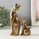 Polystone Cat with a kitten 15.5 cm 9.3 cm (set 2 pcs)