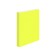 Folder with A4, 700 microns, 27 mm, calligrata duble neon, inner pocket, up to 180 sheets, yellow neon