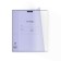 Notebook 24 sheets in the Erichkrause Coverprio Pastel Classic Code, Plastic Cover, Offset block, 100%whiteness, Lilac
