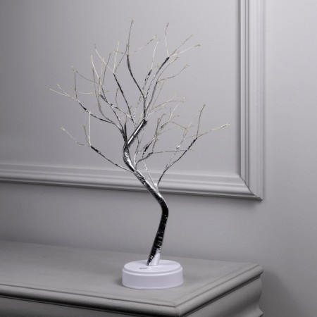 IVO LED bush 45 cm, 108 LED, constant glow, AAX3 batteries (not complete), USB, glow of multi-1