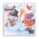 Paper napkins "Color Harmony", 24x24 cm, 50 pcs, with a drawing "Snowman and children"