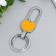 Metal keychain "Carabine. Apple" mix 3x0.6x8.5 cm