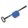 Body massager KZ 1426, electric, percussion, 30W, 4 modes, 1 nozzle, from the battery
