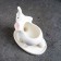 Pot "Elephant Gideon" White, 14.5x7.5x12cm