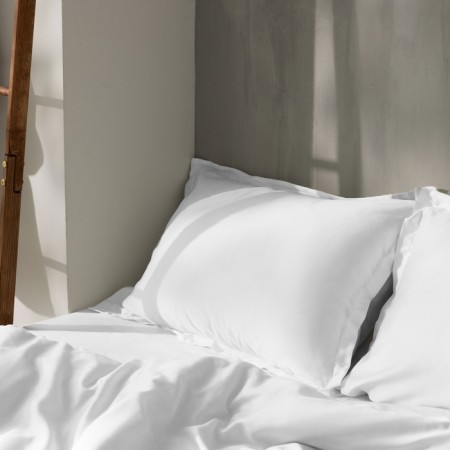 Pillowcase SL Home Tencel 50*70+3 cm, col. white-3