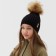Children's hat minku rr 54-56, black color