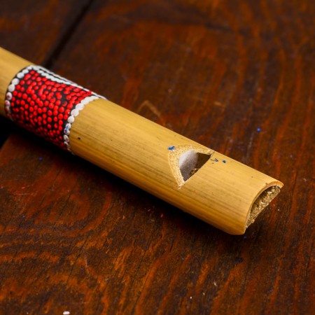 Musical instrument "whistle with patterns" 15x1x1 cm mix-6