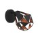 Bra Carlton 7, 1x40W, E27, steel, black, copper