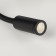 Lamp WL 33 BK 3W IP20 black 7x7x37.7 cm