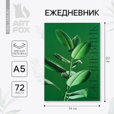 Diary in the thin cover A5, 72 sheets 
