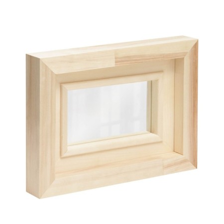 Window, 30 × 40cm, double glass of linden-2