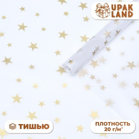 New Year. Paper Pacific, New Year's packaging "Stars", 50 x 66 cm.