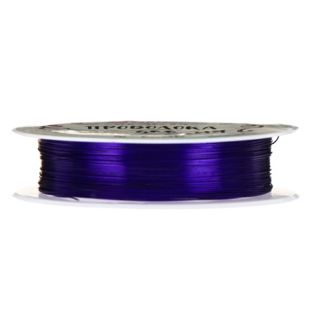 Wire for beadwork, diameter: 0.3 mm, length: 10 m, purple color-4