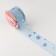 New Year! Kapron tape "Snowflakes", 40 mm, 9 ± 0.5 m, blue color