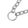 Collar - half -stain Metal two -row, 60 cm, wire thickness 2.5 mm