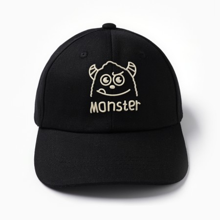 Cap "baseball cap" children, black color, size 50-52-1
