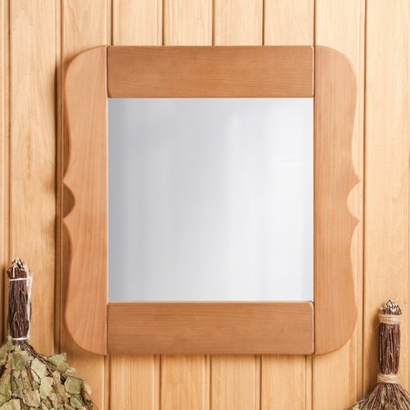 Mirror "Carved" thermo, 50x53x3