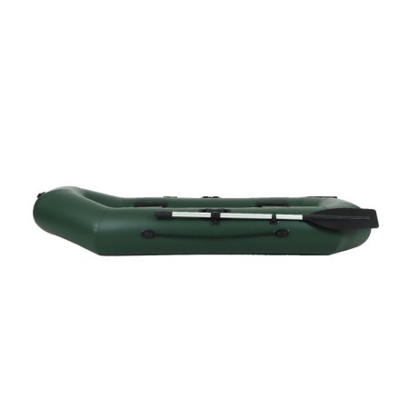 Yugana S 240 ND boat, inflatable bottom, olive color-5