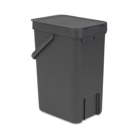 Garbage bucket Brabantia Sort & Go, built -in, gray color, 12 l-4