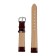Solomon watch strap, 14 mm, genuine leather, L-18 cm, brown