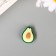 Decor for creativity Plastic "Avocado" set 10 pcs 1.8x1.5 cm