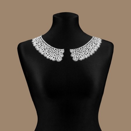 Gypury collar, 21 × 6 cm, white color-6
