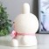 Night "Bunny" LED 1W from 3XAG10 batteries is white-pink 7.4x9.2x12.5 cm Risalux